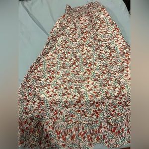 Maxi Skirt with Ruffle Hem Worn Once